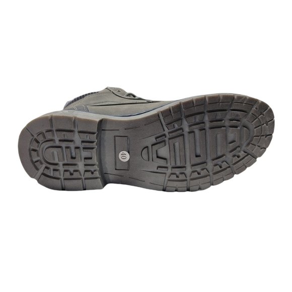 Snow Boots Men's Waterproof to Hiking Anti Skid Trainers Ankle Boots (Size 7) - Picture 13 of 14